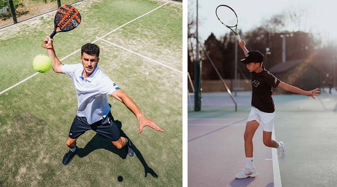 Differences between padel and tennis