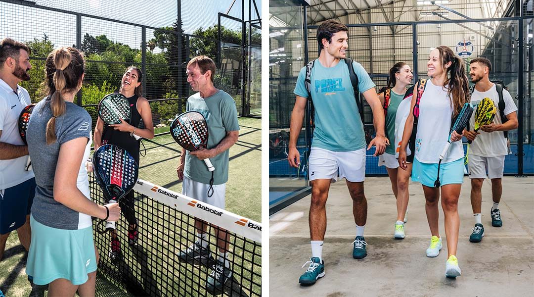 Padel’s social nature makes it easy to meet new people