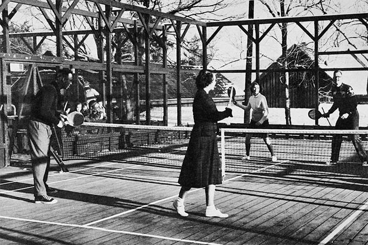 Padel in the past