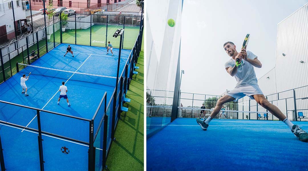 A padel pista